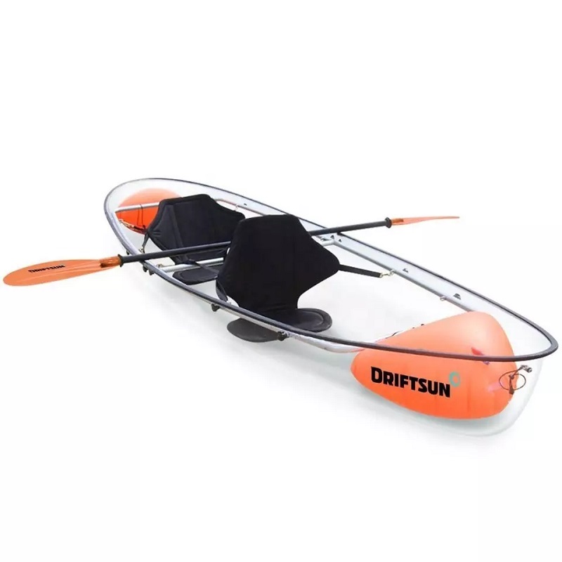 OEM Design Polykarbonat Transparent Canoe Kayak